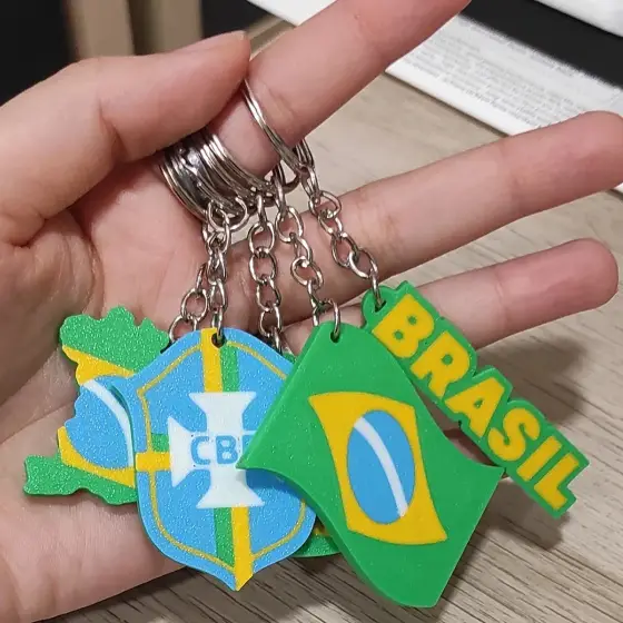 Chaveiro Personalizado impresso em 3D para Bambu Lab A1 Mini