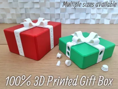 Mini Presente Personalizável Slim para kit promocional em impressão 3D para Bambu Lab A1 Mini