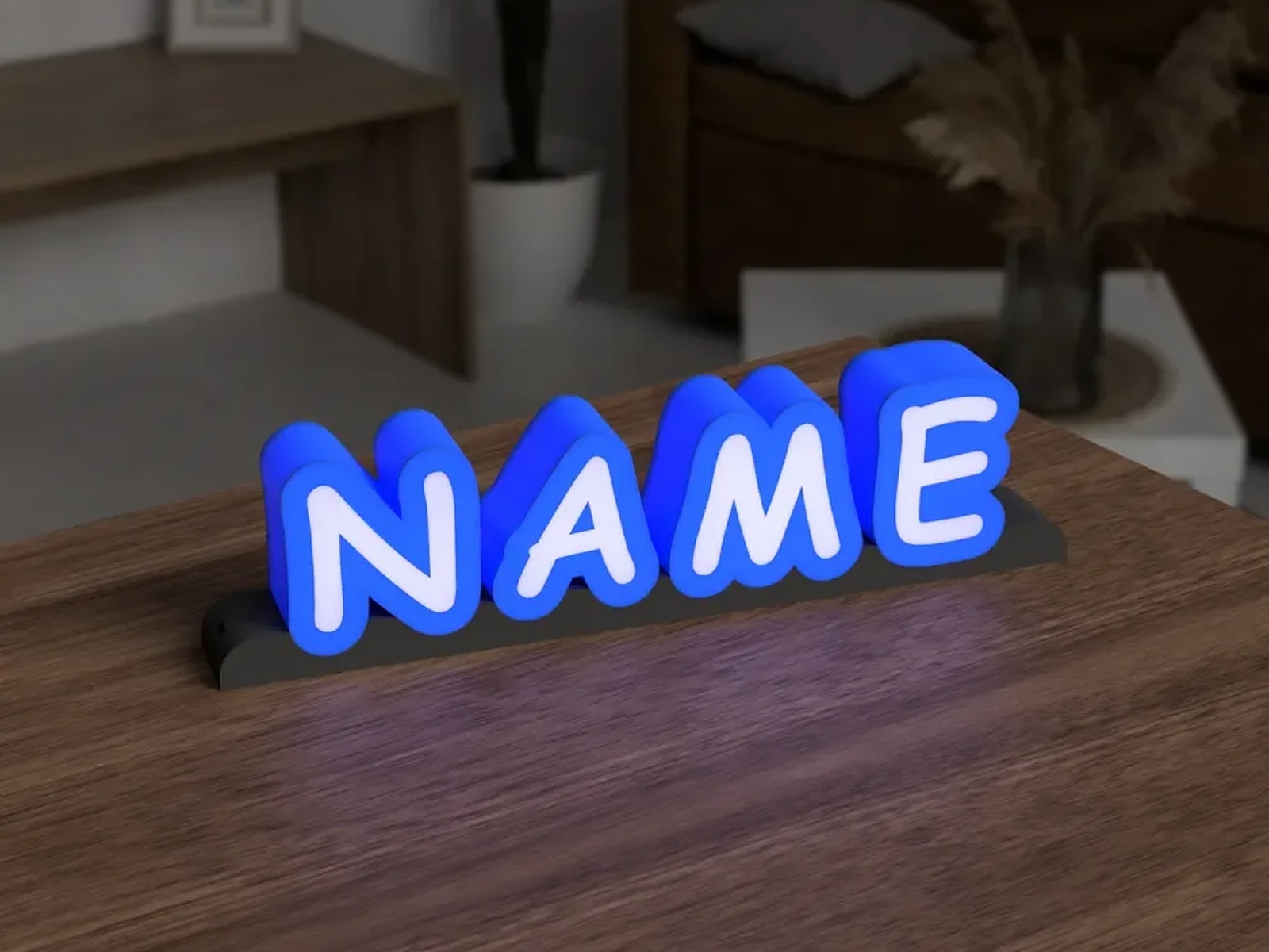 Luminária LED Personalizada impresso em 3D para Bambu Lab A1 Mini