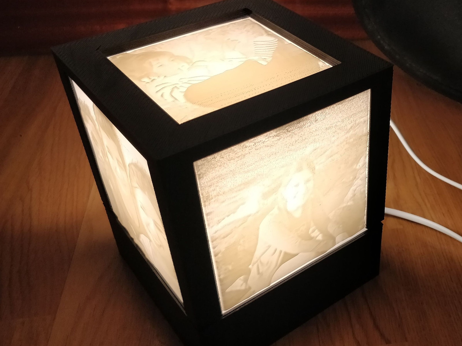 Foto Litofania impresso em 3D para Bambu Lab A1 Mini