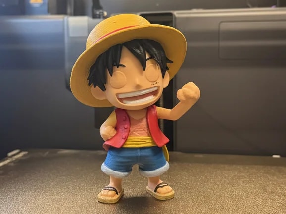 Pirata de Anime Chibi impresso em 3D para Bambu Lab A1 Mini