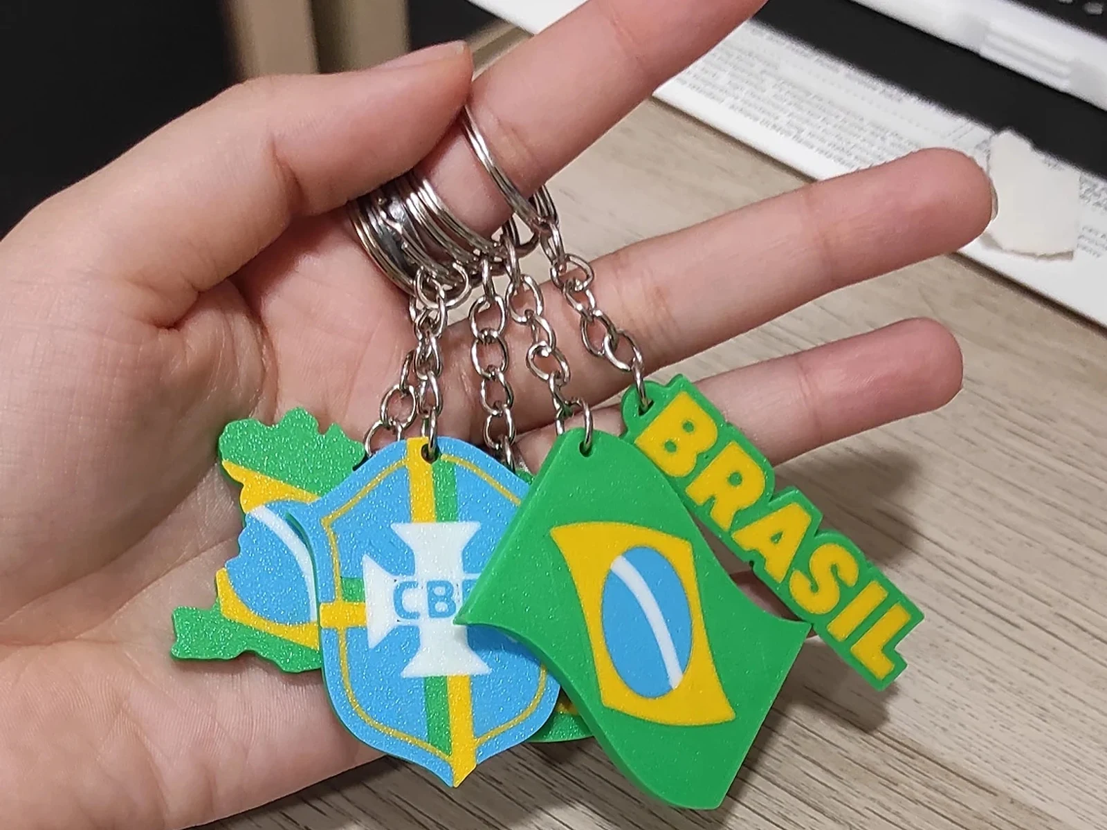 Chaveiro Personalizado impresso em 3D para Bambu Lab A1 Mini